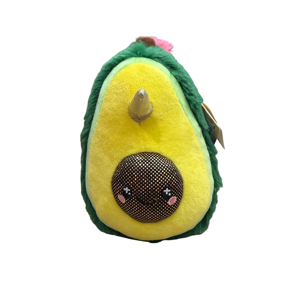 Squishable Alter Ego Avocado Unicorn Plush Series 1 Small Green Gold Kawaii Toy